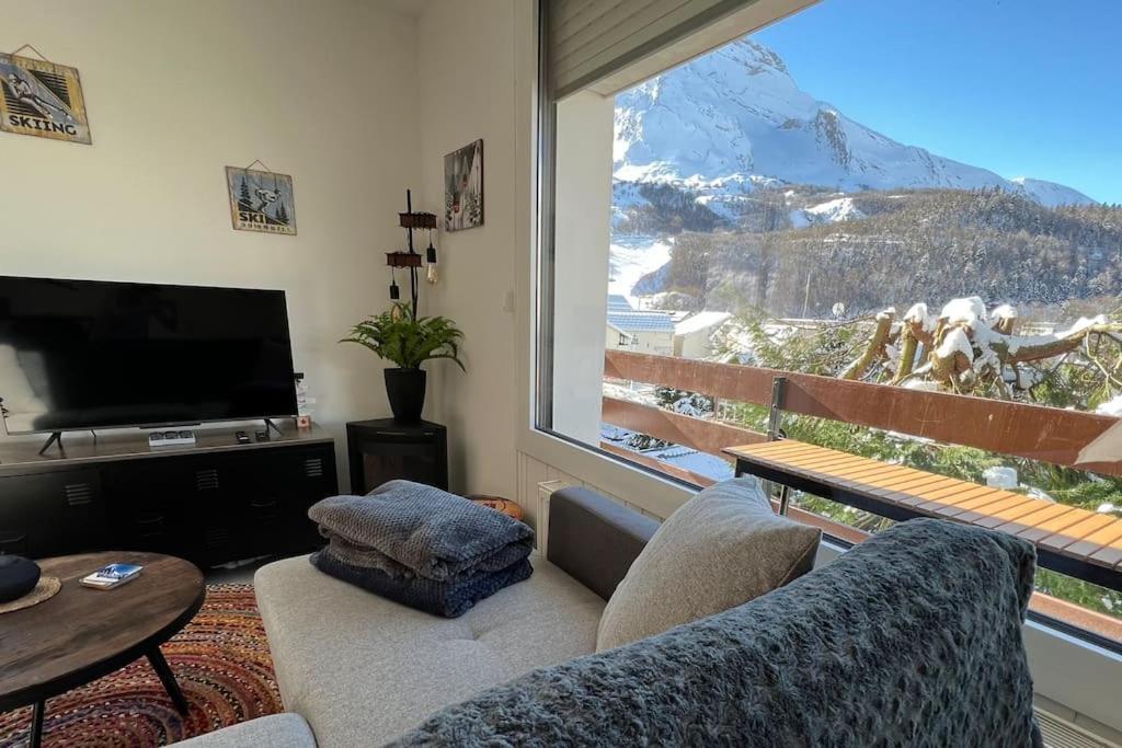 Appartement Cocooning 2 Chambres Gourette Bagian luar foto